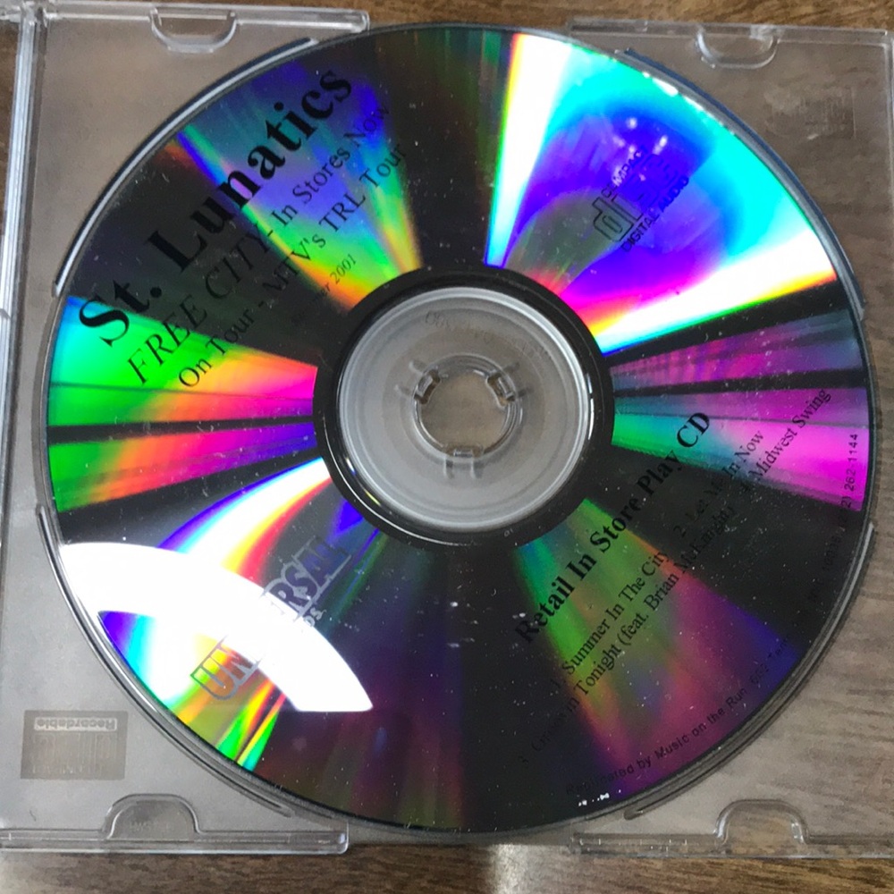 Nelly St. Lunatics Retail In-Store Play CD